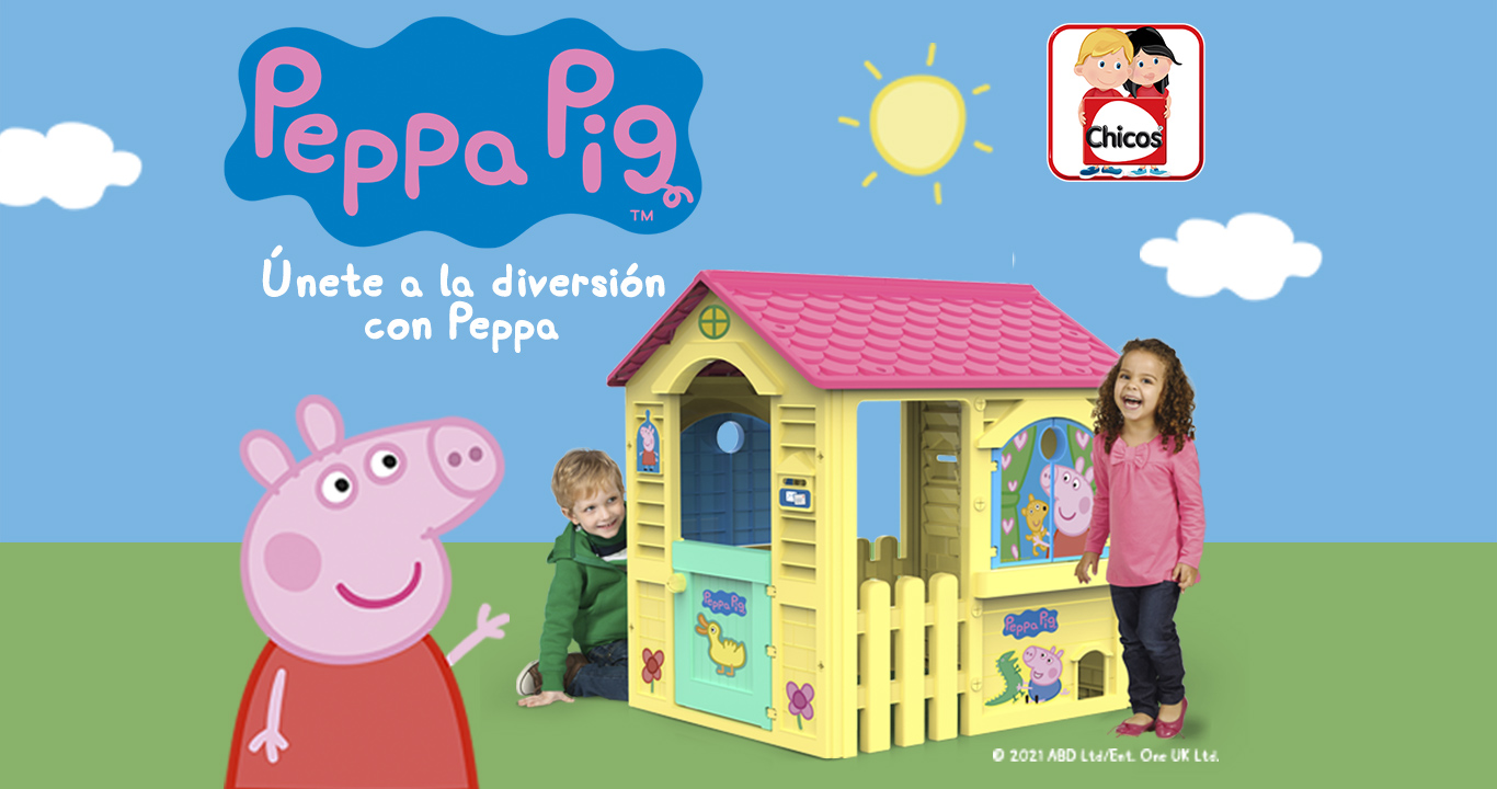 Ven a jugar a la Casita de juegos de Peppa Pig - El blog de Toy Planet